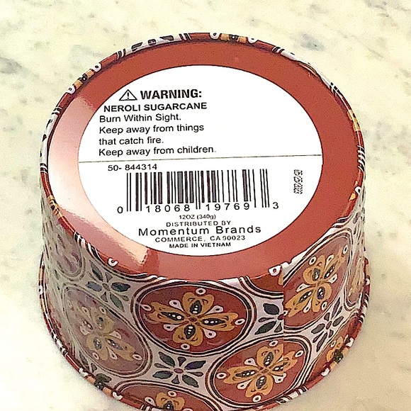 SUSAN JACOBS NEW YORK NEROLI SURGARCANE TIN LARGE 12 oz NEW - Picture 4 of 4